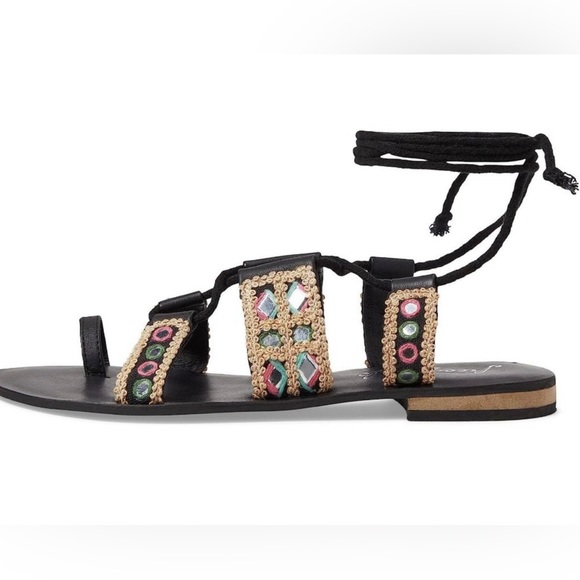 NWT Free People Mantra Mirror Sandals - 7.5 - Picture 8 of 12